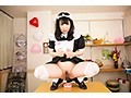 【VR】脱糞メイドカフェ まこのケツ穴ひり出しマスカットロパフェはいかがですか？ 前多まこ - サンプル 10