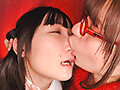唾液臭漂う濃厚顔面舐めレズ - サンプル 5