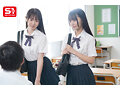 思春期の夏休み幼馴染がふざけて女子同士でキス…見てた僕も興奮しベロキス3Pしまくった 渚あいり 白上咲花 - サンプル 3